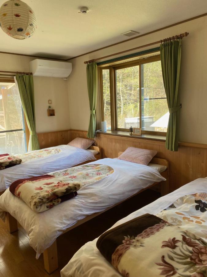 Azumino Backpackers 山の風 Hotel Matsukawa ภายนอก รูปภาพ